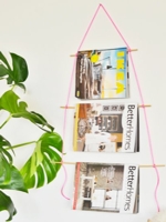 DIYs Marwa Hayat Magazine Holder for the Wall
